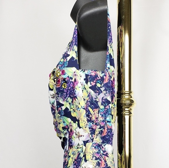 ASOS Floral Embellished Dress - Picture 4 of 8